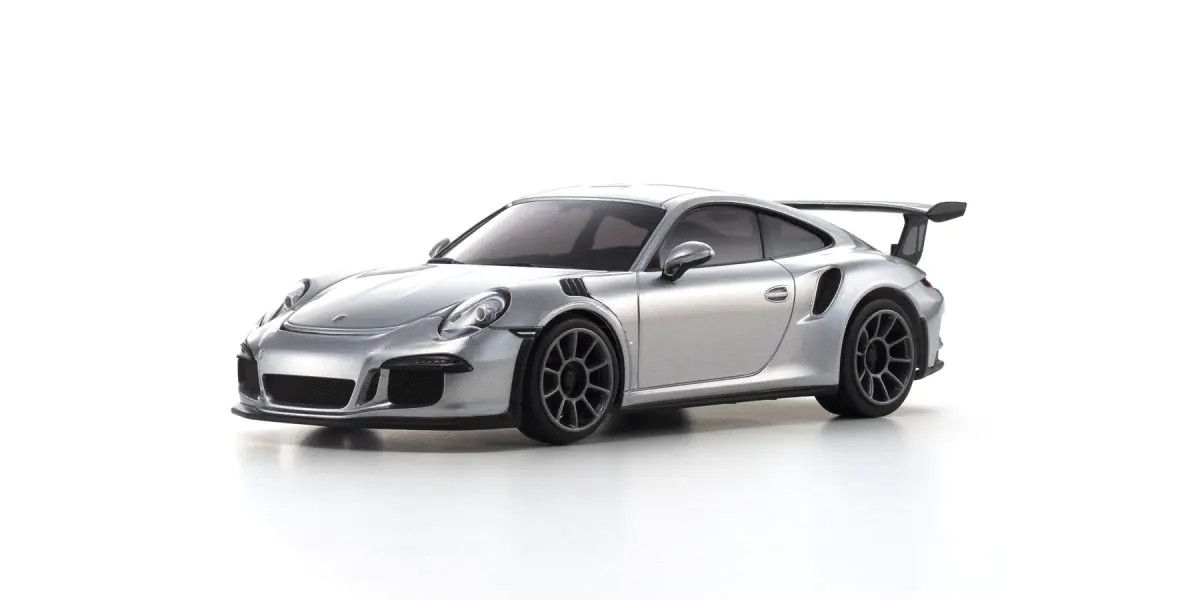 MINI-Z RWD MR-04 readyset Porsche 911 GT3 RS GT Silver metallic 32358S