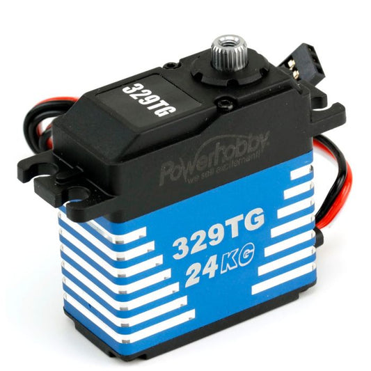 329TG Aluminum High Torque Speed Titanium Gear Digital Servo 1/10