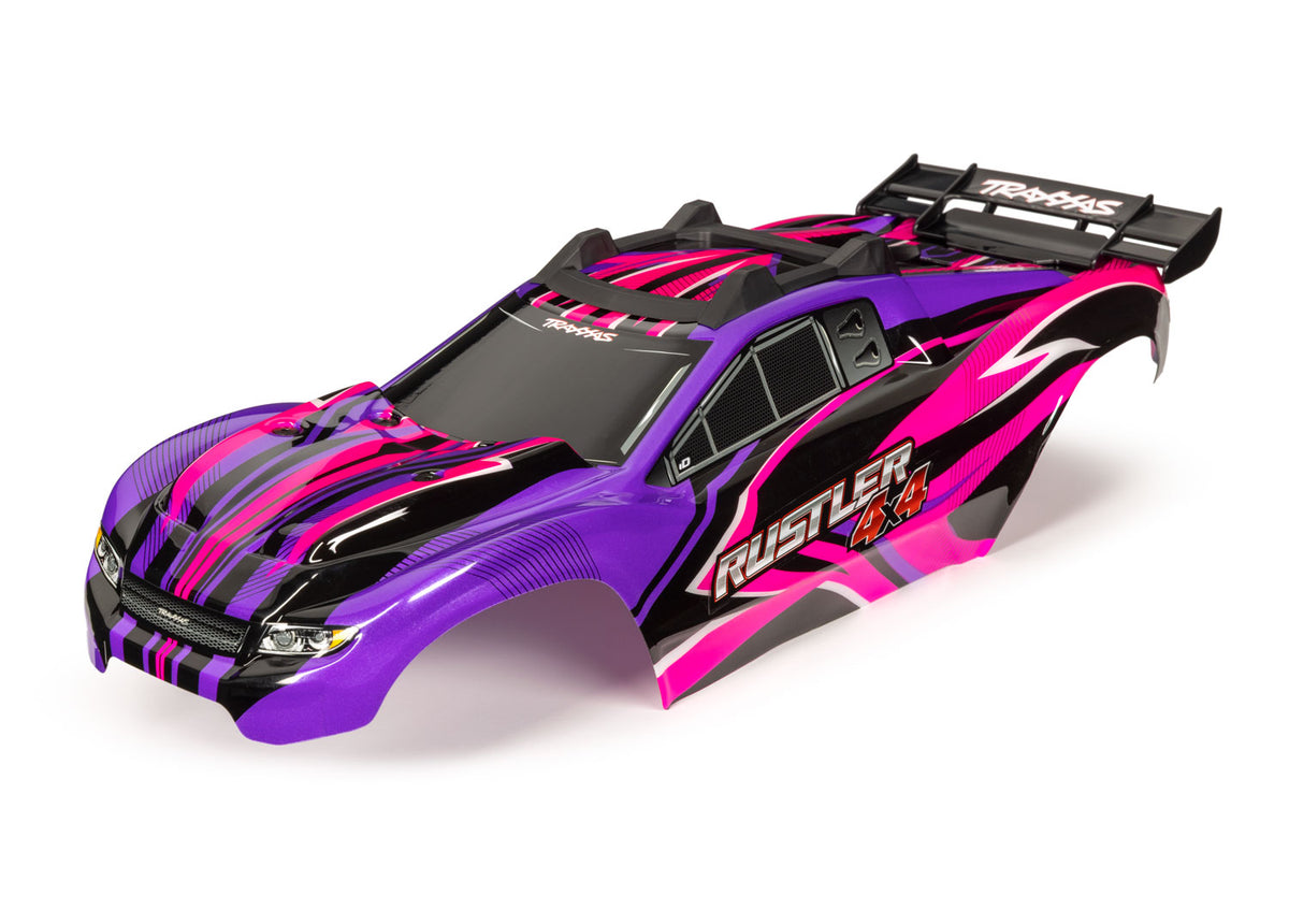RUSTLER 4X4 VXL, BODY, PINK