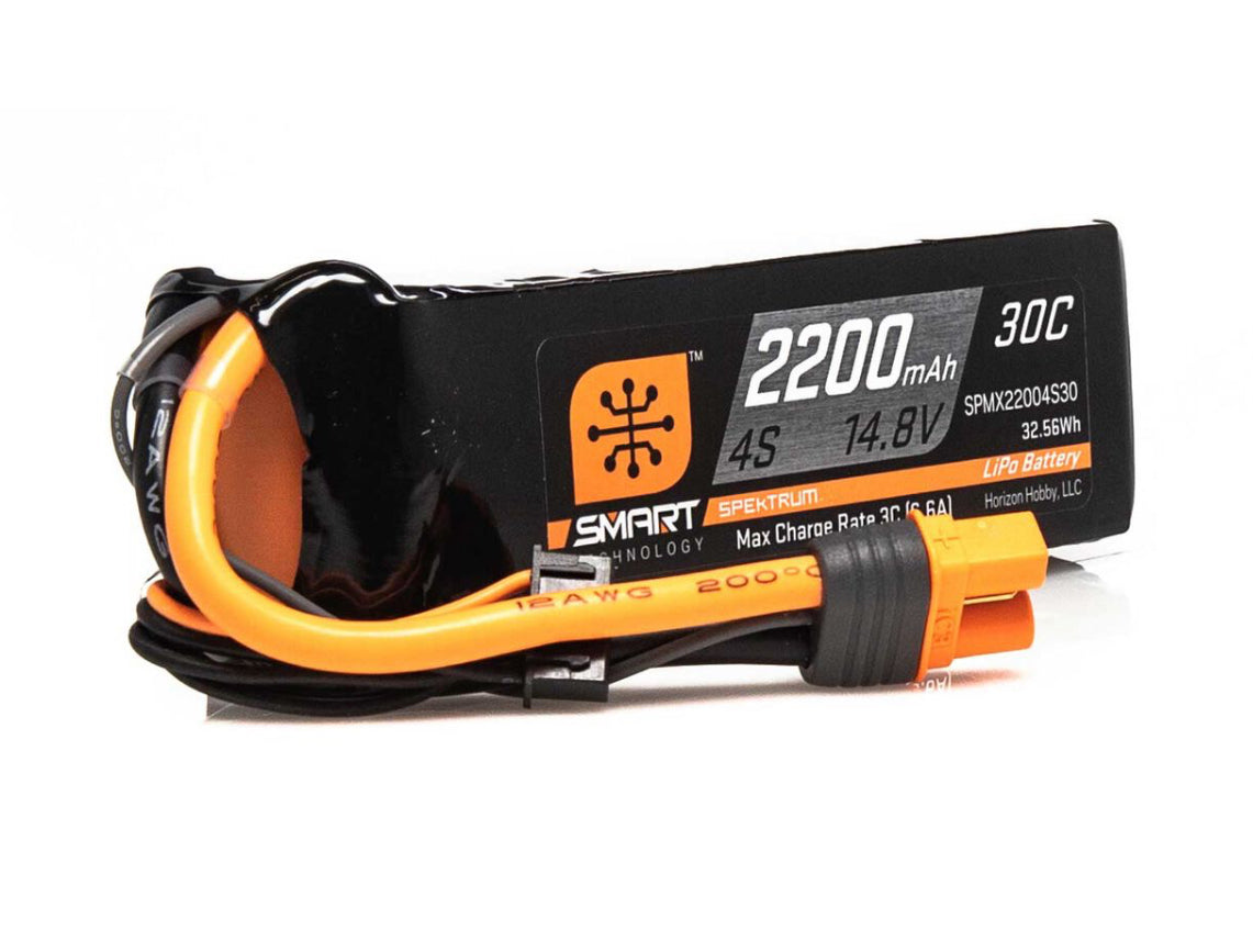 14.8V 2200mAh 4S 30C Smart Lipo Battery