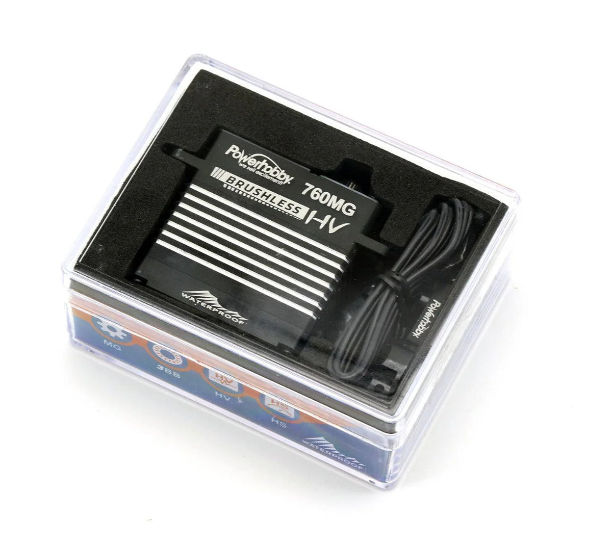 760MG Monster Troque Waterproof Steel Gear Brushless Servo