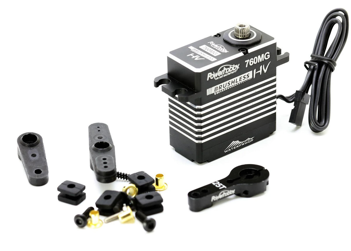 760MG Monster Troque Waterproof Steel Gear Brushless Servo
