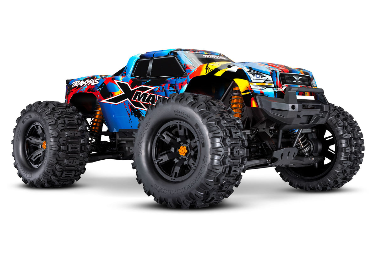 X-Maxx 8S 4WD Brushless RTR Monster Truck TSM & Belted Tires