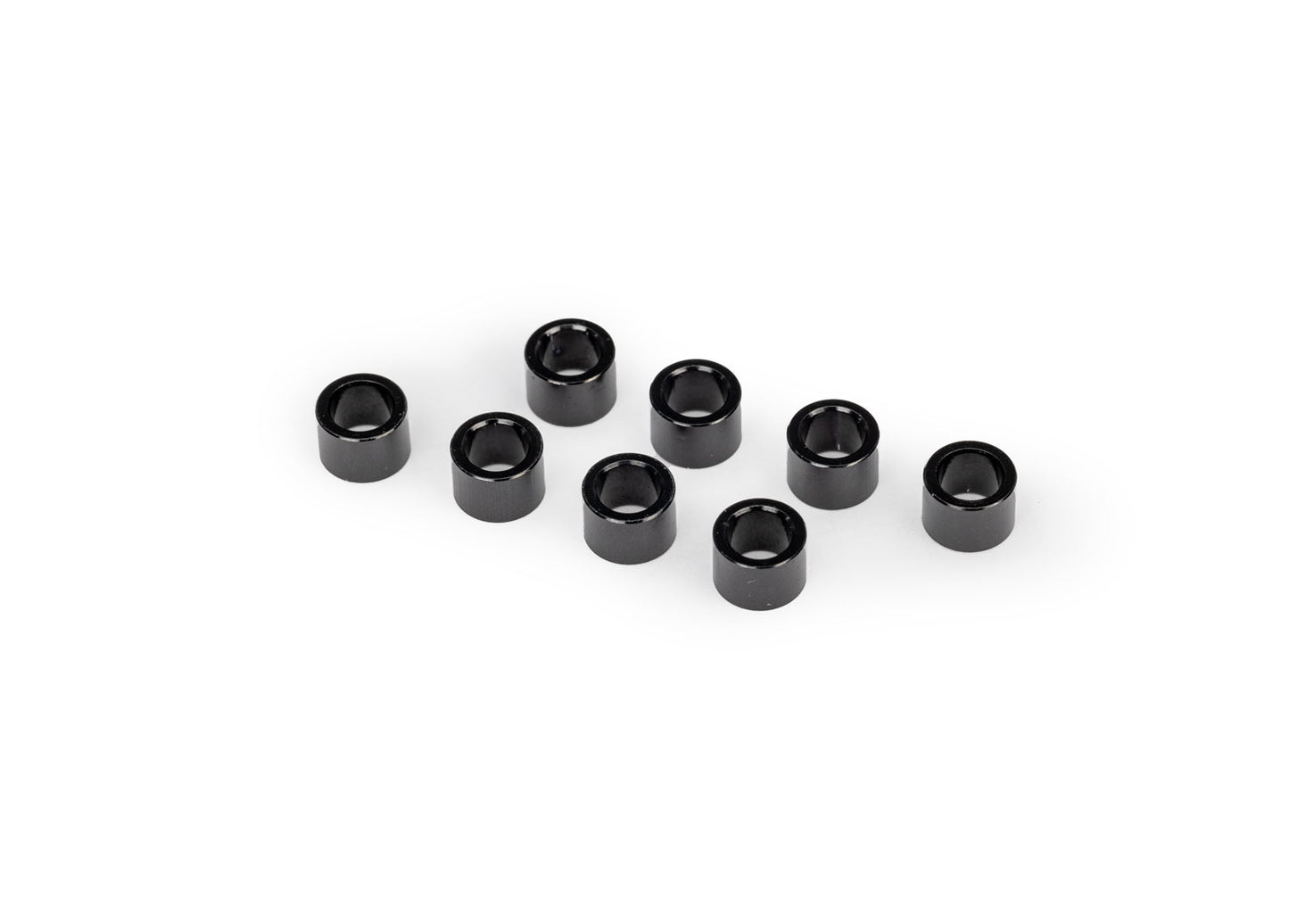 XMAXX/XRT Black Aluminum GTX Shock Cap Spacers (8)