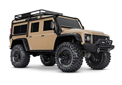 TRX-4 1/10 Scale & Trail Rock Crawler w/Land Rover Defender Body
