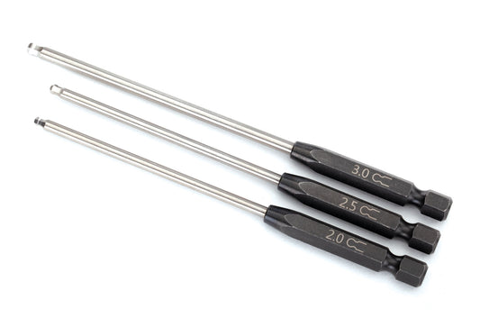 3-Piece Ball-End Hex Bit Set