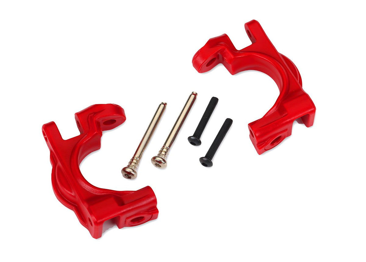 Hoss/Rustler/Slash 4x4 Extreme Heavy Duty Caster Blocks (Blue) (2)