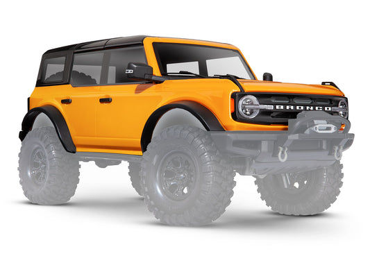Traxxas TRX-4 2021 Ford Bronco Pro Scale Pre-Painted Body Kit (Orange)