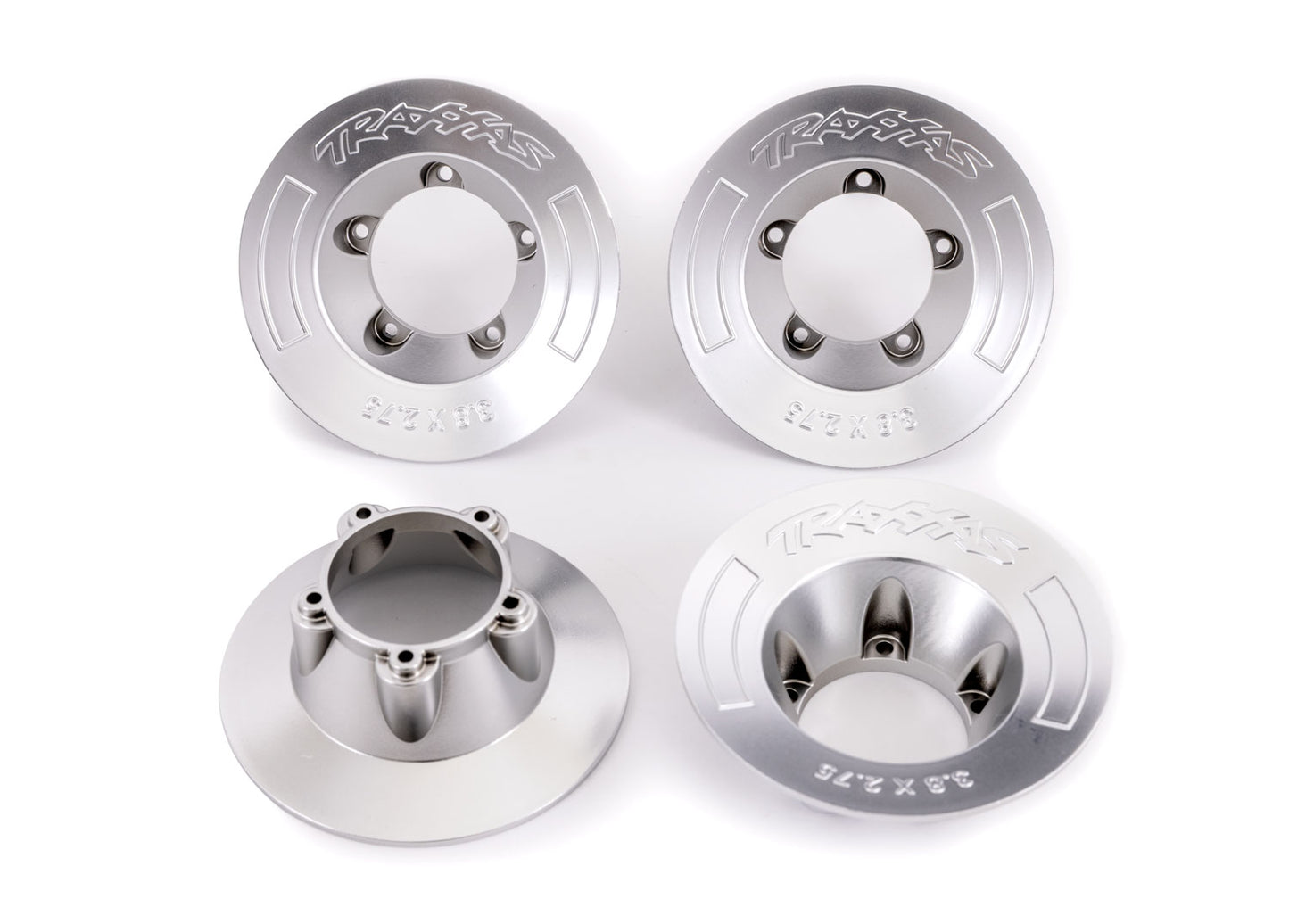 Satin Chrome Wheel Covers (4)