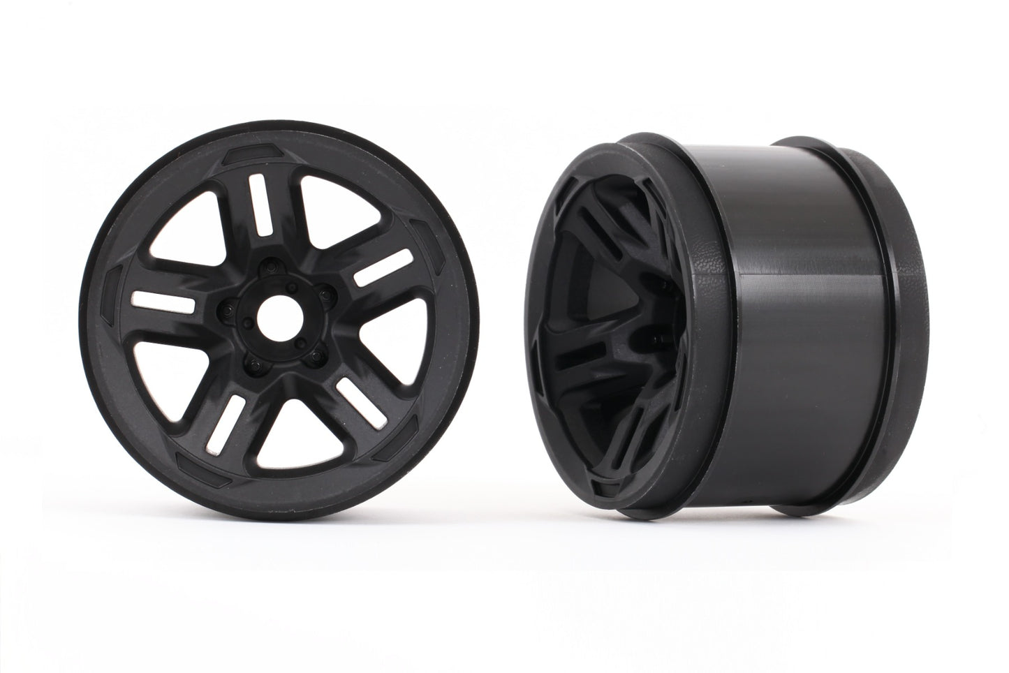 Sledge 3.8" Black 5-Spoke Wheels (2)