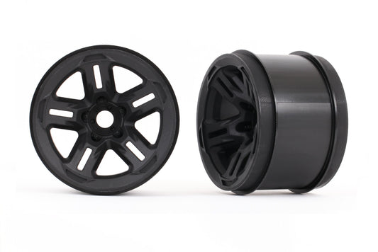Sledge 3.8" Black 5-Spoke Wheels (2)