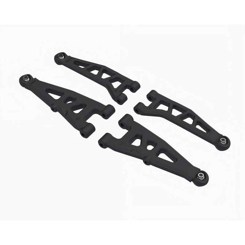 Front Suspension Arm Set D (2): MINI KRATON