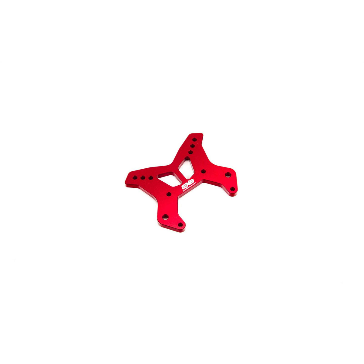 Front Aluminum Shock Tower CNC 7075 T6 M, Red: EXB Typhon 6S