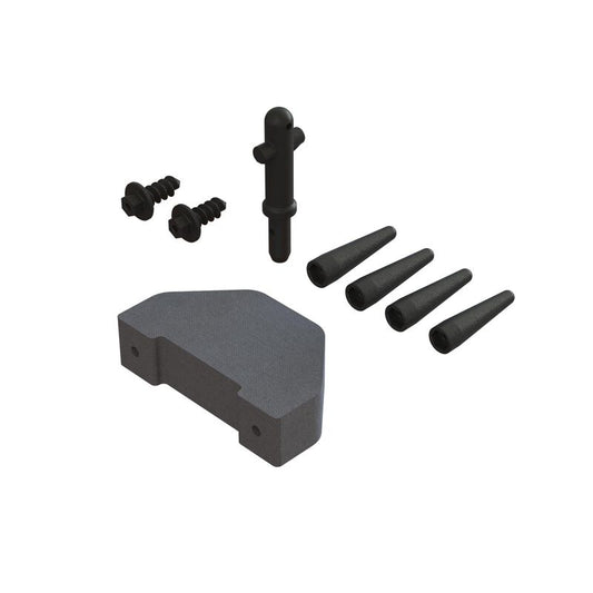 Arrma Fireteam 6S BLX Foam Bumper and Roll Cage Fixings Set