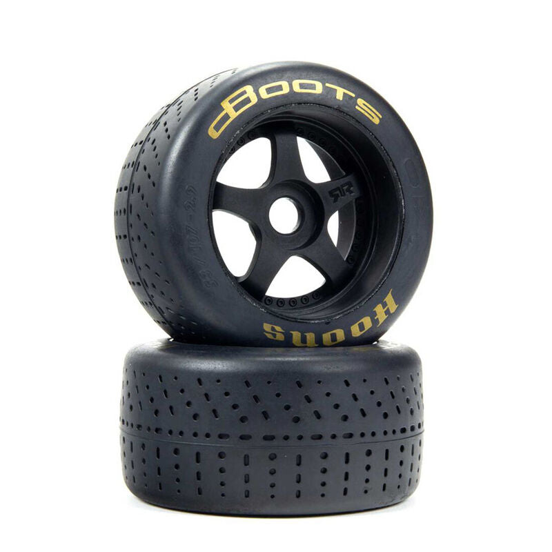 DBOOTS HOONS 53/100 2.9 TIRE SET GOLD 5-SPOKE (2)