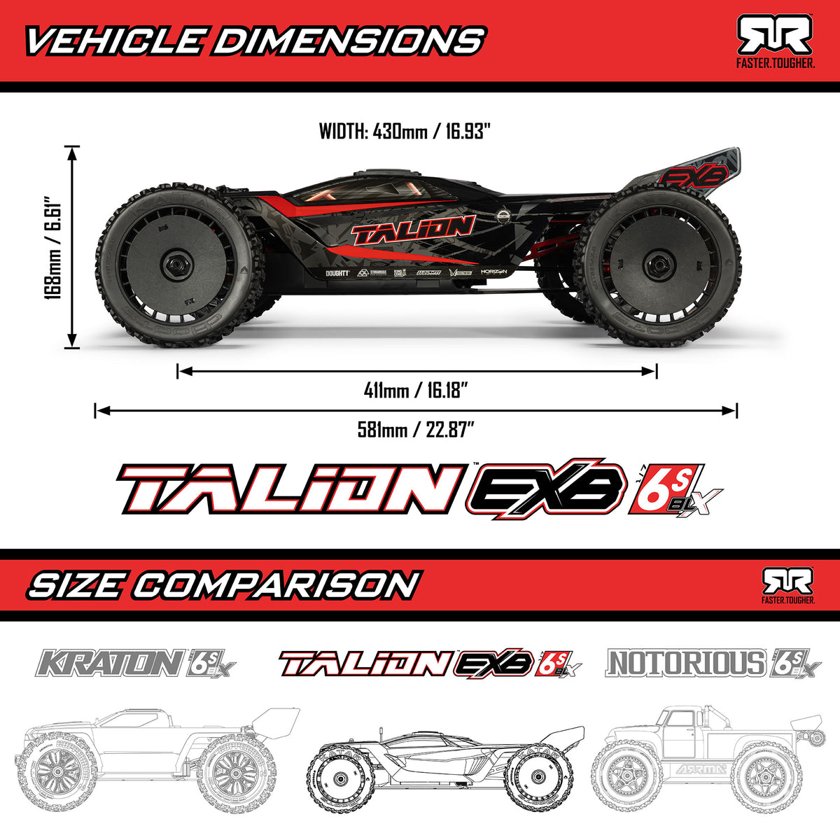 1/7 ARRMA TALION EXB 6S