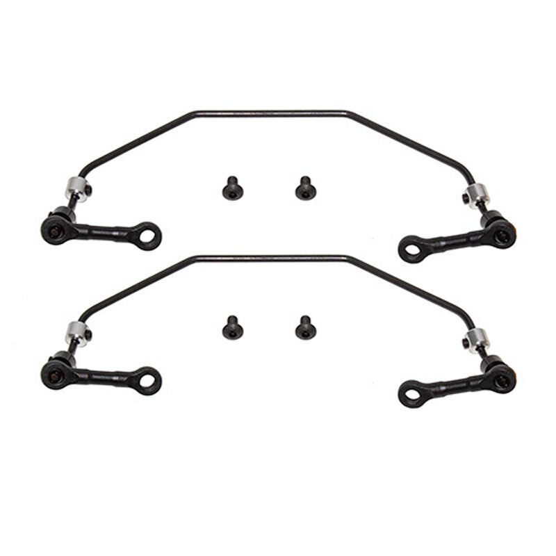 Factory Team Anti-roll Bar Set, 1/8 Team Associated Rival MT8