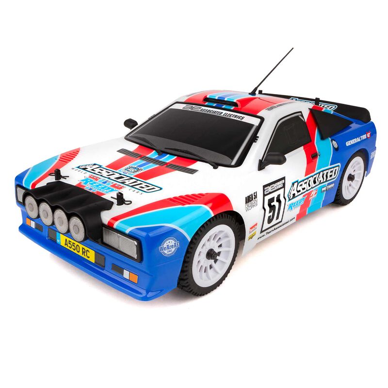 1/10 Apex2 Sport, A550 Rally Car RTR – Parkflyers RC