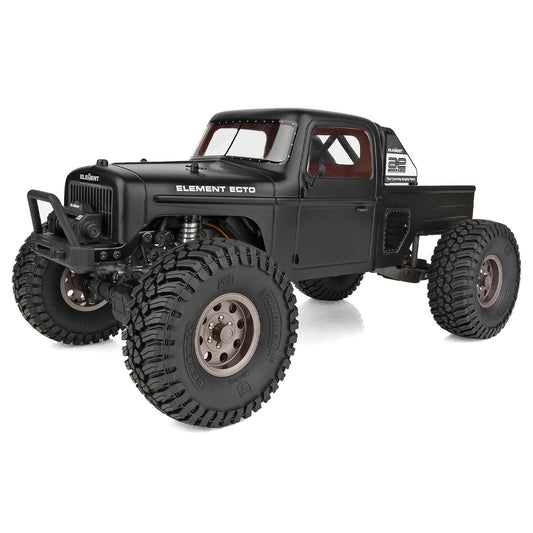 Element RC 1/10 Enduro Ecto 4x4 Trail Truck RTR, Black