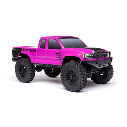 1/24 SCX24 Base Camp 4X4 RTR Brushed Rock Crawler (Battery & Charger Included)