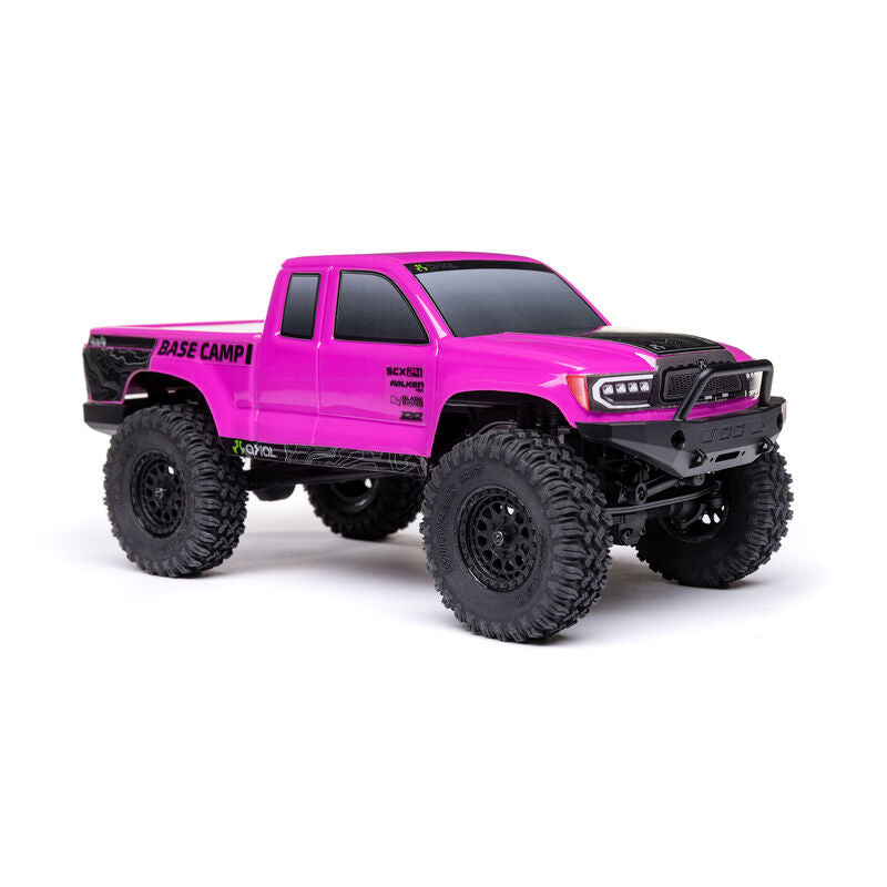 1/24 SCX24 Base Camp 4X4 RTR Brushed Rock Crawler (Battery & Charger Included)