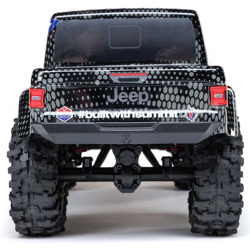 1/24 SCX24 Summit Racing Jeep Gladiator 4X4 Rock Crawler RTR (Battery & Charger Included), Gray