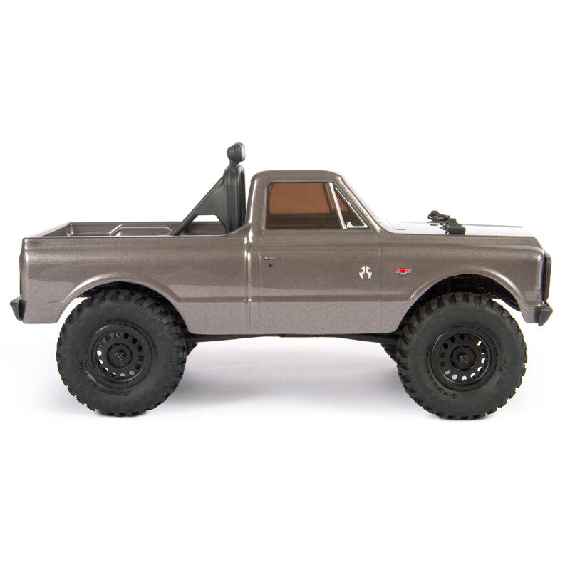 Axial 1/24 SCX24 1967 Chevrolet C10 4WD Truck Brushed RTR, Silver