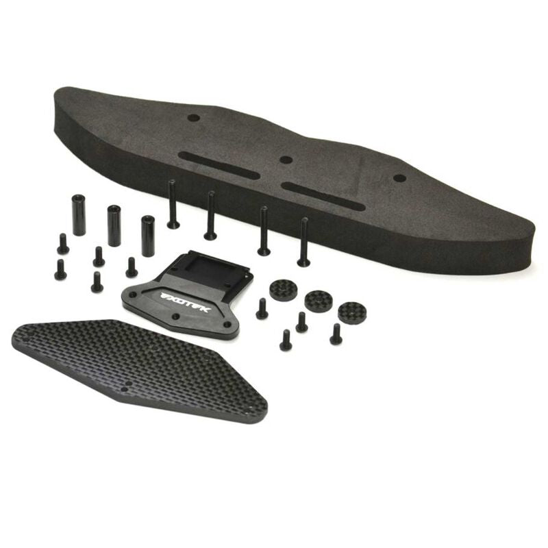 Eliminator Front Bumper Set: TLR 22 1.0-5.0