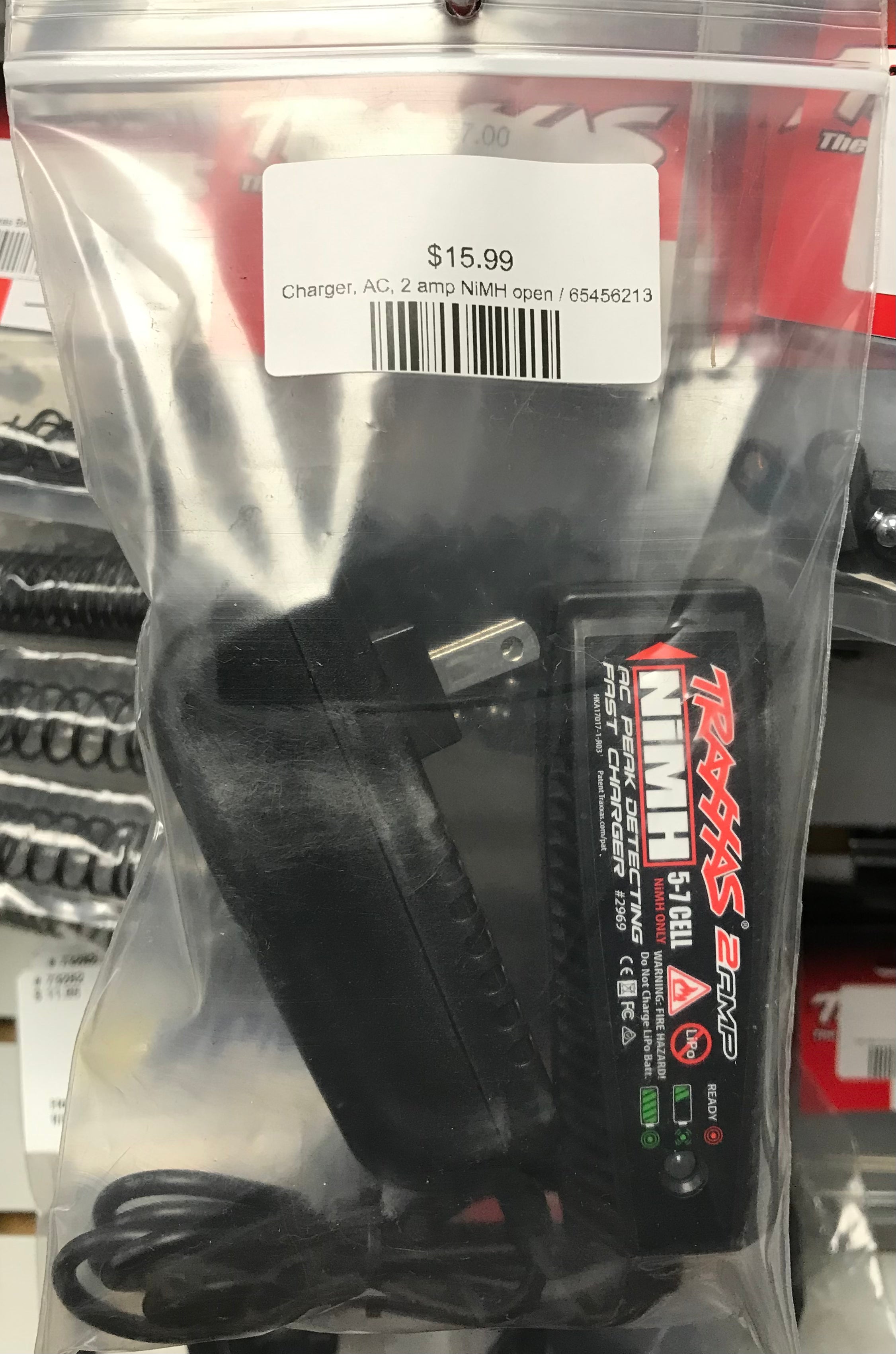 Charger, AC, 2 amp NiMH open