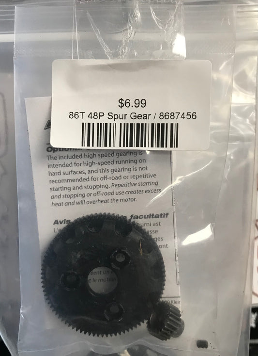 86T 48P Spur Gear