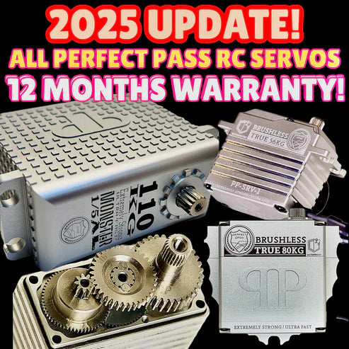 Monster XL 110KG Brushless HV Servo for 1/5 RC Cars