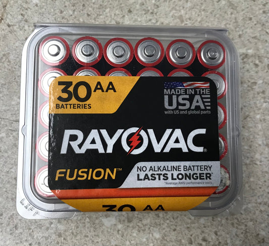 Rayovac 30 Pack AA Battery