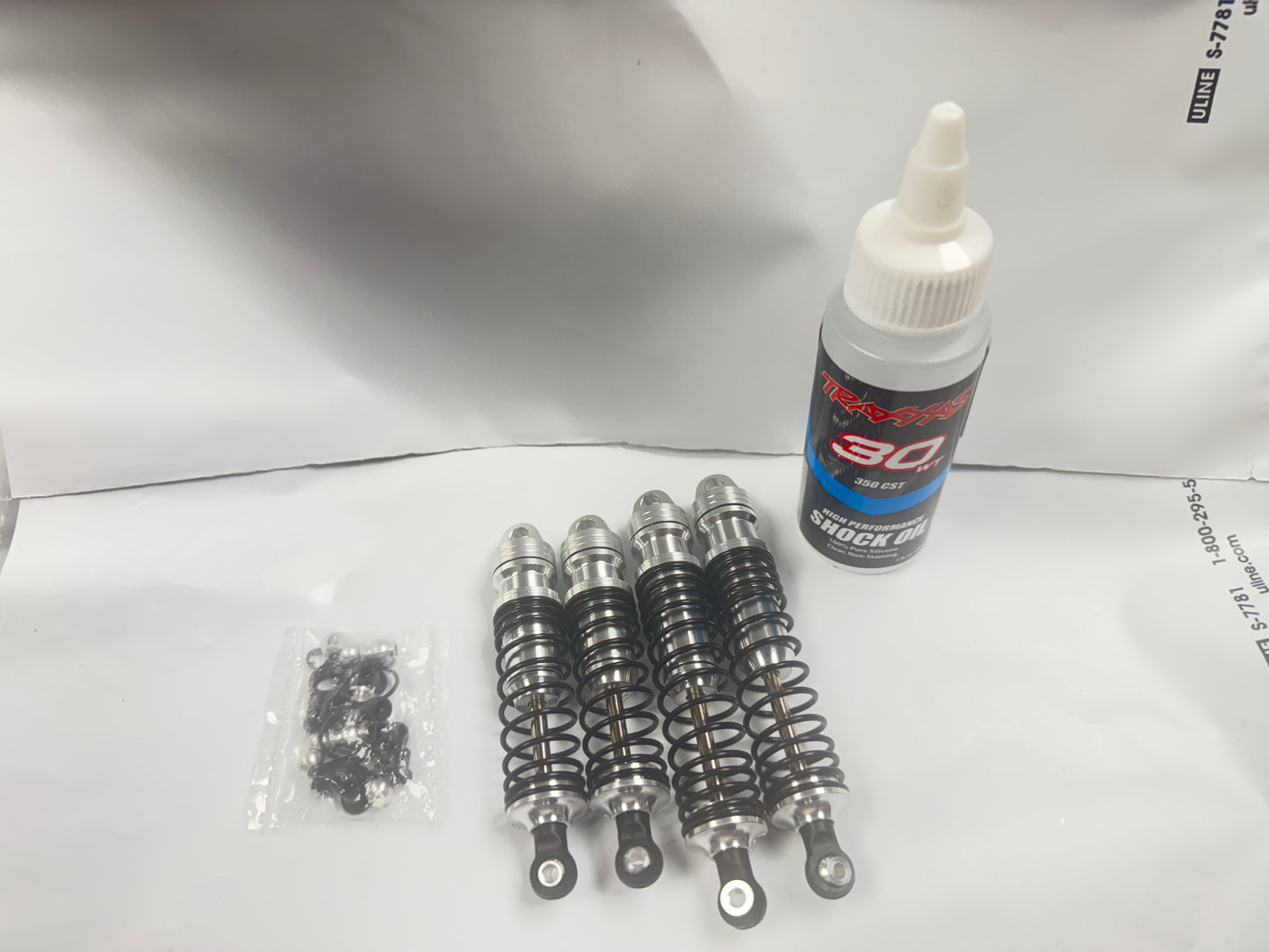 Super Shocks 1/10 Scale Front and Rear Shocks (comes w/ 30wt shock oil)