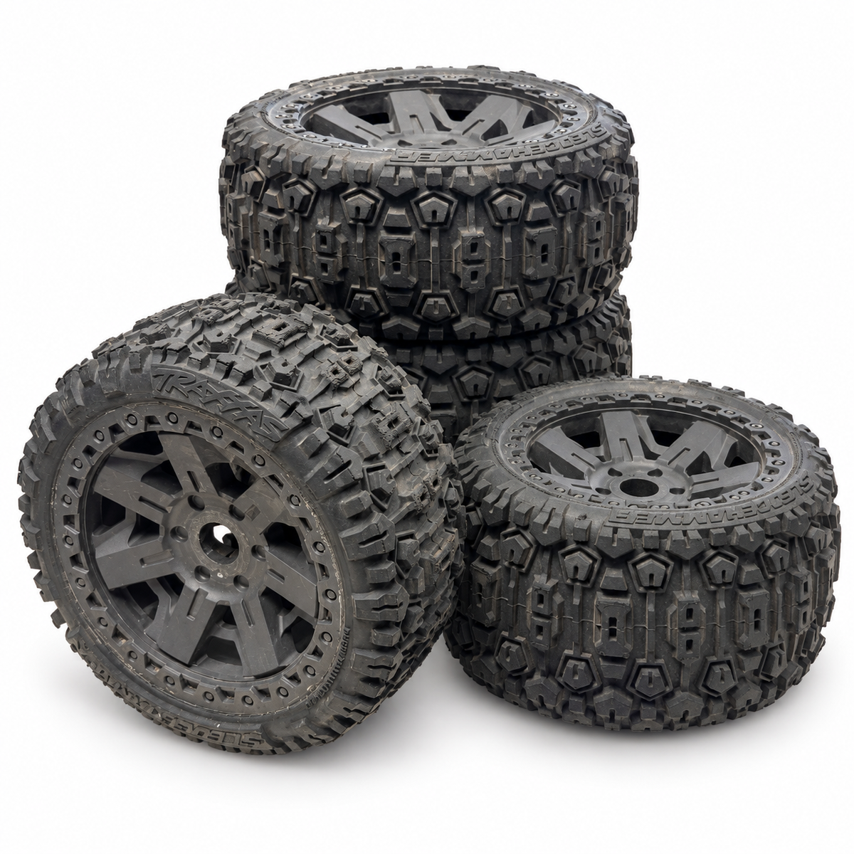 Jato Traxxas 4x4 used tire set