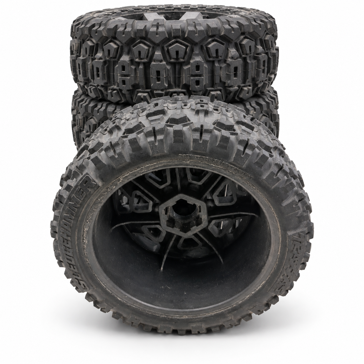 Jato Traxxas 4x4 used tire set