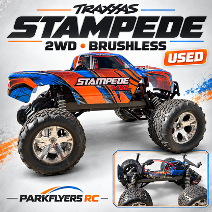 Used Stampede 2WD Brushless with upgrades