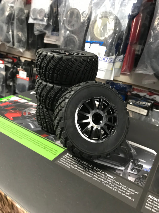 Rally Wheels/Tires (4)
