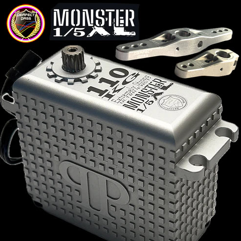 Monster XL 110KG Brushless HV Servo for 1/5 RC Cars
