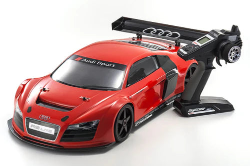 Kyosho 1/8 EP 4WD Inferno GT2 VE Race SPEC Audi R8 LMS Readyset Red