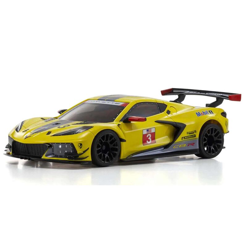 MINI-Z 1/28 Chevrolet Corvette C8.R RWD RTR, Yellow – Parkflyers RC