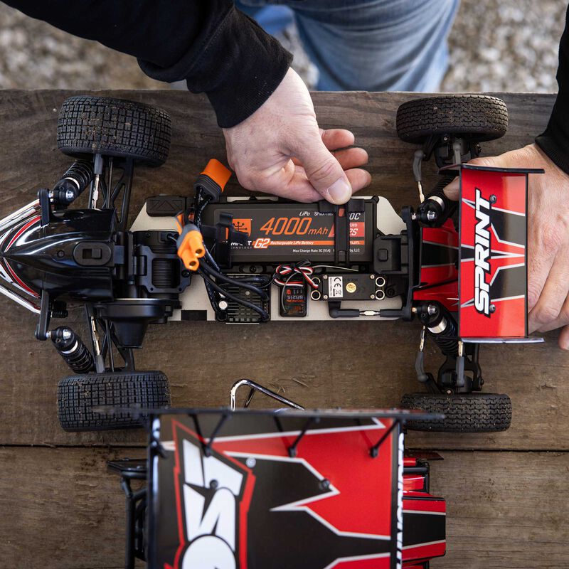 1/10 22S Sprint 2WD Brushless RTR (Battery & Charger Included), Red