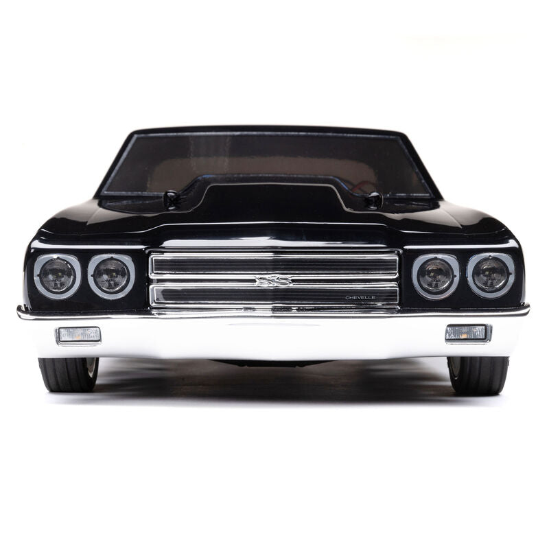 1/16 1970 Chevy Chevelle 2WD Mini No Prep Drag Car RTR, Black