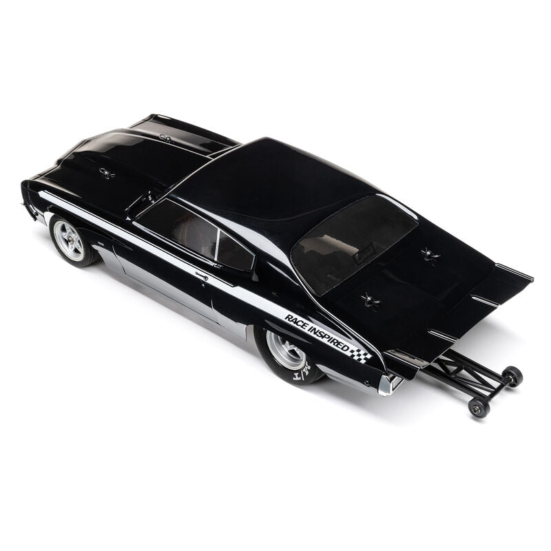 10 Clip Morsetti Carrozzeria Per RC – 22,5mm, Nero – Adatti A 1/10 E 1/8 – PartCore