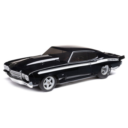 1/16 1970 Chevy Chevelle 2WD Mini No Prep Drag Car RTR, Black