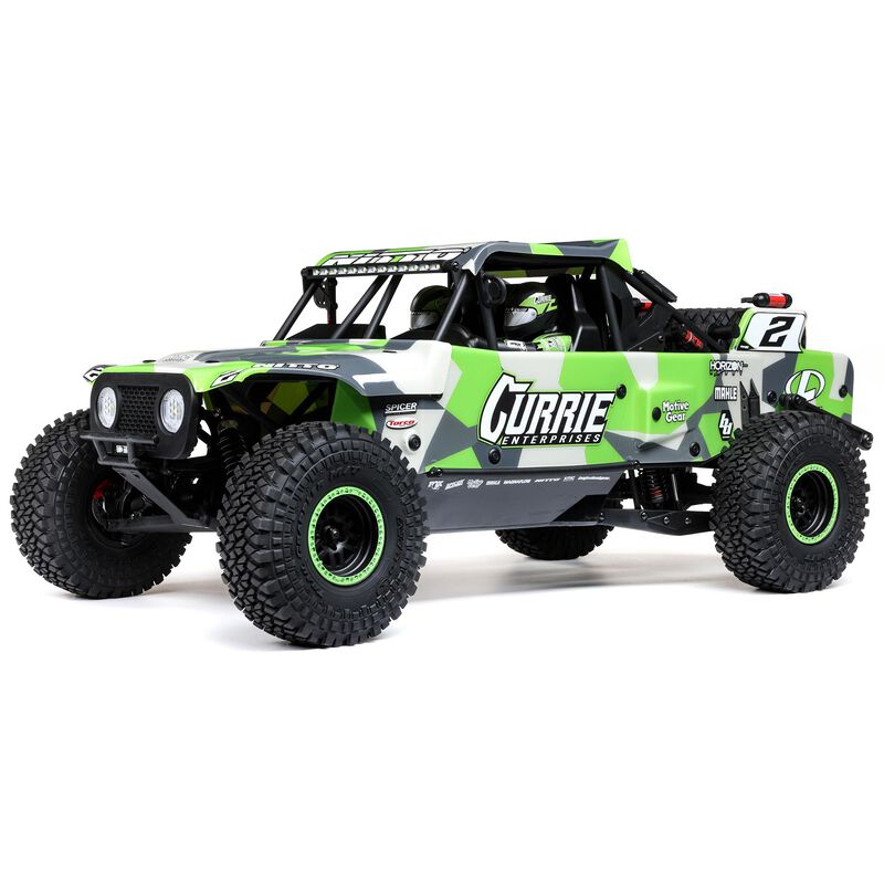 Losi 1/10 Hammer Rey U4 4X4 Rock Racer Brushless RTR with Smart and AVC, Currie Green