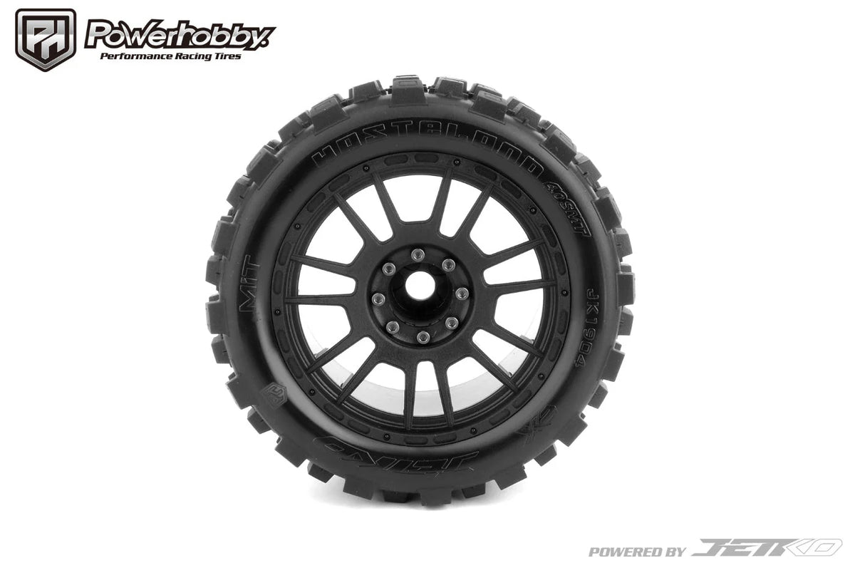 Powerhobby 1/8 SMT 4.0 Wasteland Belted Mounted Tires (2) 17MM