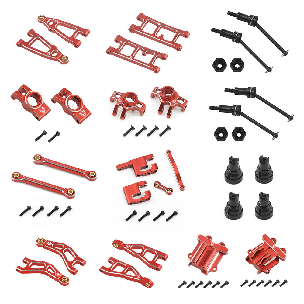Mojave Grom Powerhobby Aluminum Upgrade Conversion Kit RED