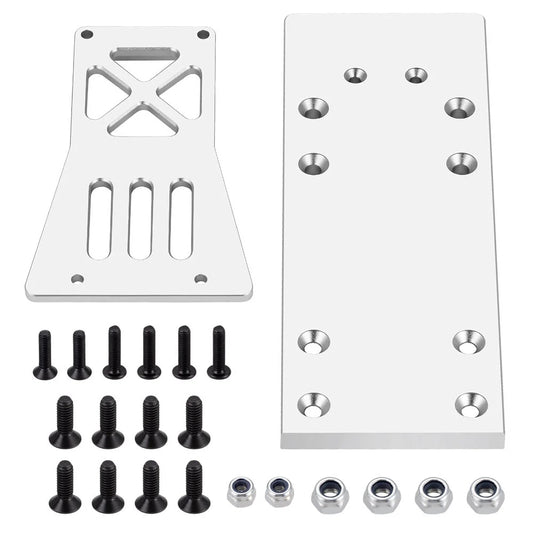 Wheelbase Extension 80mm Silver For Traxxas Rustler Bandit