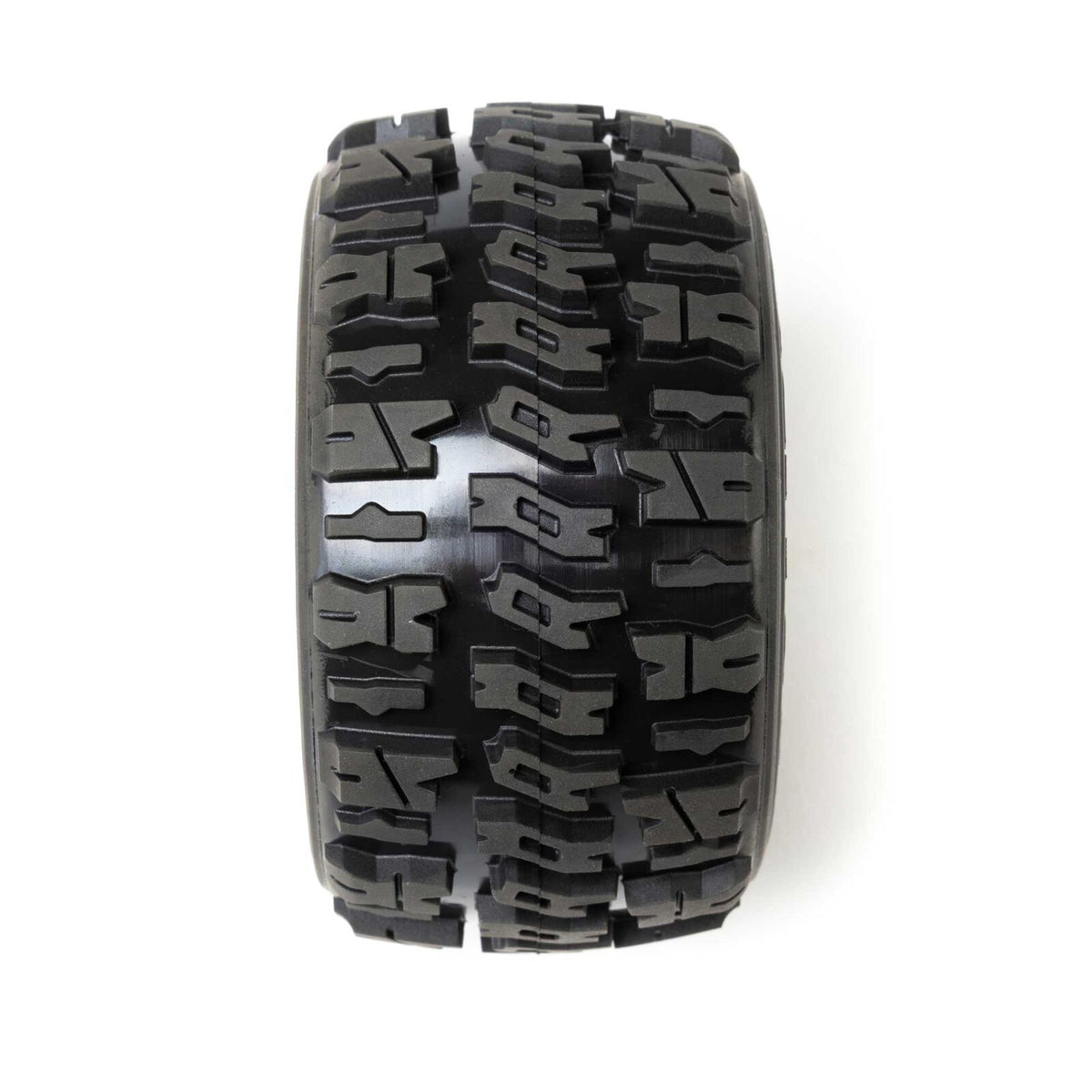 Pro-Line Racing 1/16 Trencher Front/Rear Tires Mounted Desperado 2.0 Wheels, 12mm Hex, Black (2): Traxxas Mini Maxx