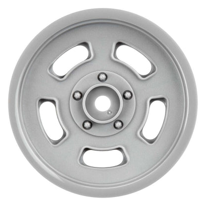 Proline 1/10 Slot Mag Drag Spec Front 2.2" 12mm Drag Wheels (2) Gray